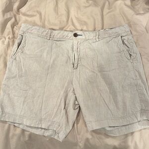 Faherty Men’s Shorts Beige Size 38